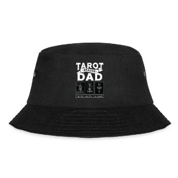 Tarot Reader Dad The Idol The Myth Psychic Tarot - Bucket Hat - Schwarz - Vorne - Lela (165cm)
