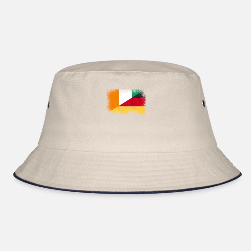 Elfenbeinküste Deutschland Bucket Hat