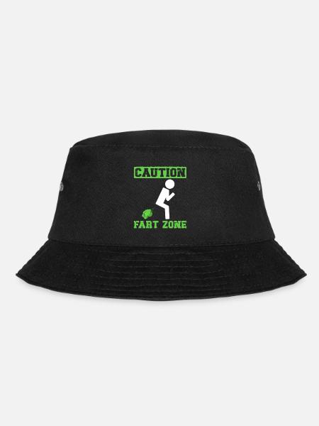 Furz Furzen Pupsen - Bucket Hat - Schwarz