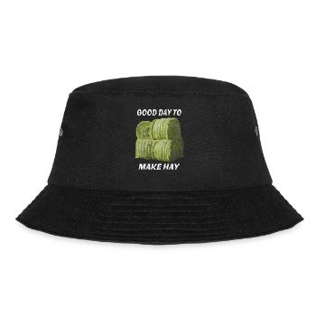 GOOD DAY TO MAKE HAY - Bucket Hat - black - Front - Lela (165cm)
