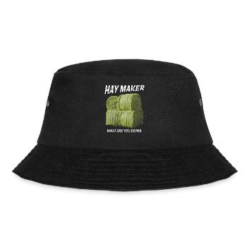 HAY MAKER - Bucket Hat - Schwarz - Vorne - Lela (165cm)
