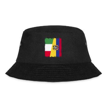 Ecuador Quito Guayaquil Ecuadorianische - Bucket Hat - Schwarz - Vorne - Lela (165cm)