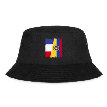 Ecuador Quito Guayaquil Ecuadorianische - Bucket Hat - Schwarz - Vorne - Lela (165cm)