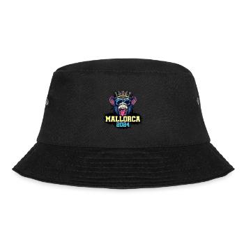 Mallorca 2024 Affe - Bucket Hat - Schwarz - Vorne - Lela (165cm)