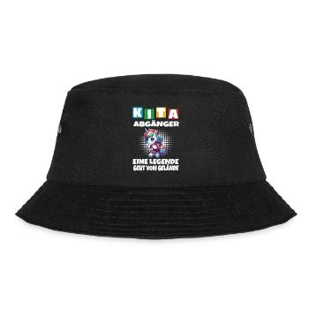 KITA Leavers School Child School Enrollment - Bucket Hat - black - Front - Lela (165cm)