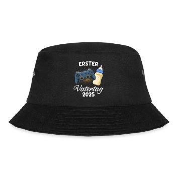 First Father's Day Soon Dad 1st Father's Day Future - Bucket Hat - black - Front - Lela (165cm)