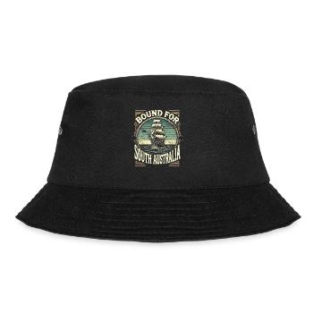Sailors Sea Shanty Singing Ship Adventures - Bucket Hat - Schwarz - Vorne - Lela (165cm)