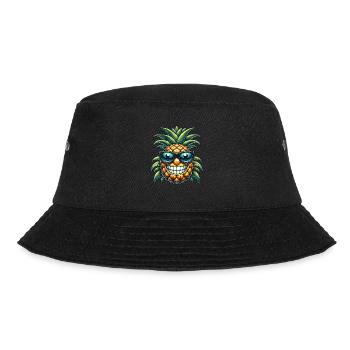 Ananas frais Fruits tropicaux Soleil d’été - Bob - noir - Devant - Lela (165cm)