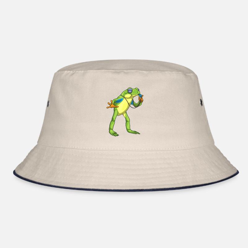 Frosch Schiedsrichter Pfeife Bucket Hat