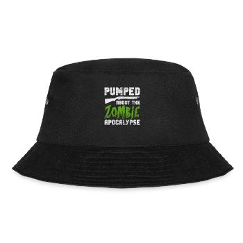 Zombie - Bucket Hat - Schwarz - Vorne - Lela (165cm)