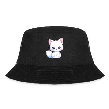 Arctic Fox Polarfüchse Polarfuchs - Bucket Hat - black - Front - Lela (165cm)