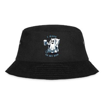 Funny Ghost Saying Halloween Costume - Bucket Hat - black - Front - Lela (165cm)