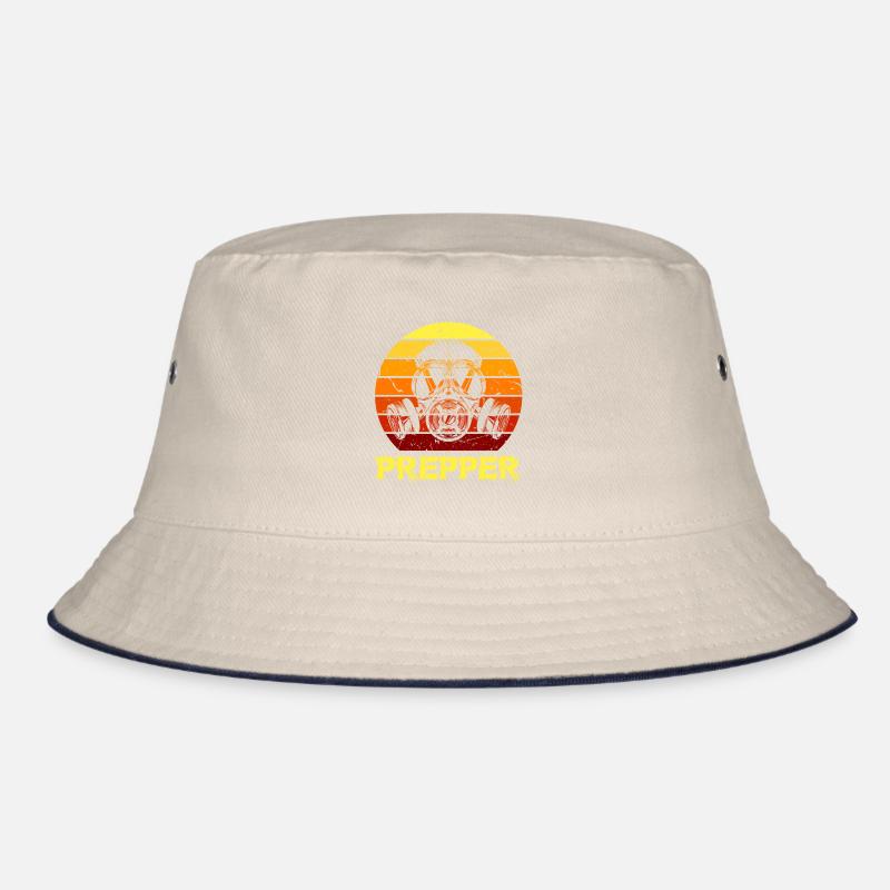 Prepper Doomsday Survivor Bucket Hat