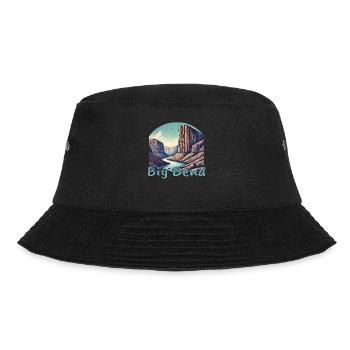 Texas Terlingua Santa Elena Canyon Big Bend - Bucket Hat - black - Front - Lela (165cm)