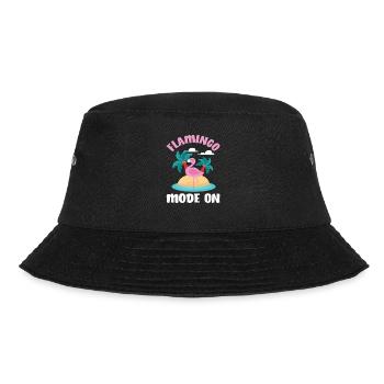 Flamingo Fabulous - Bucket Hat - black - Front - Lela (165cm)
