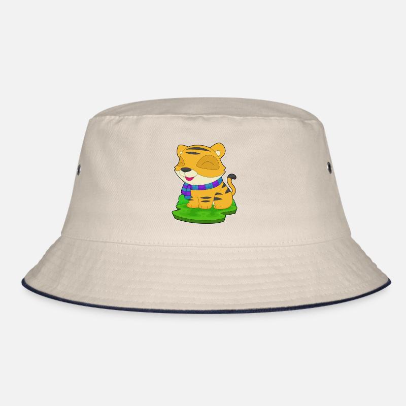 Tiger Schal Bucket Hat