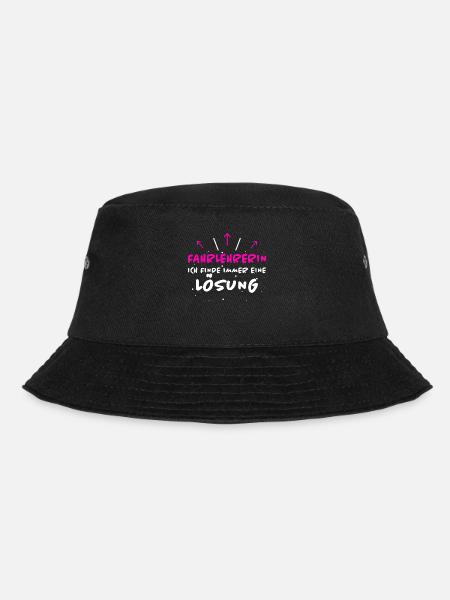 Fahrlehrerin Fahrschule Witz Fahrlehrerin Geschenk - Bucket Hat - Schwarz