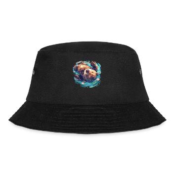 Beaver Biber - Bucket Hat - Schwarz - Vorne - Lela (165cm)