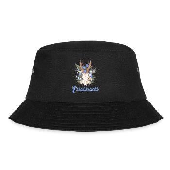 Münchner Volksfest ERSATZTRACHT Dirndl Trachten - Bucket Hat - black - Front - Lela (165cm)