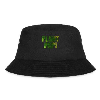 Plant Father Garden Plants Lover Gardener - Bucket Hat - black - Front - Lela (165cm)