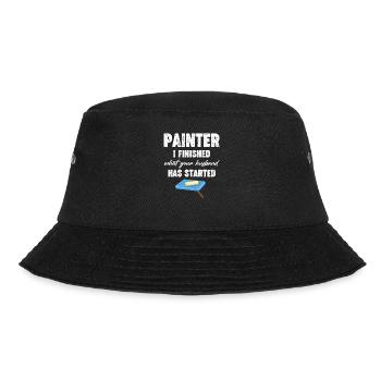 I finished what her husband started. - Bucket Hat - black - Front - Lela (165cm)
