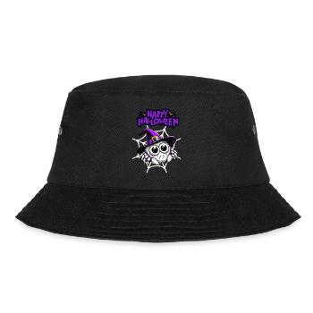Happy Halloween Araignée Sorcière Sorcière Chapeau Enfants Drôle - Bob - noir - Devant - Lela (165cm)