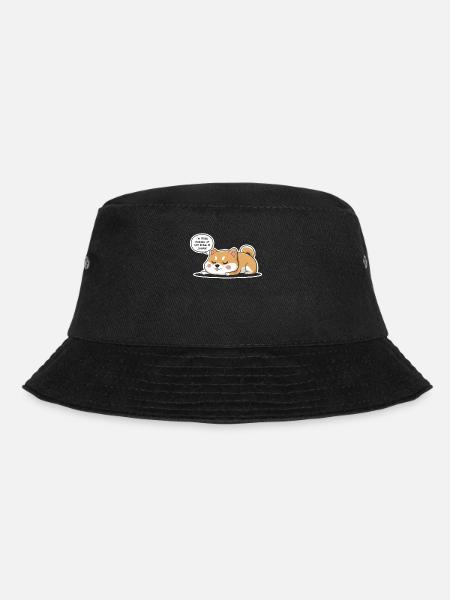 Souvenir: Müde Aufzuwachen Nicht In Japan - Bucket Hat - Schwarz