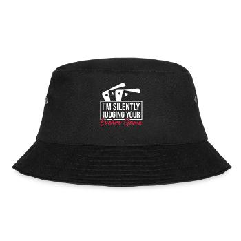 Judging Your Euchre Game Euchre Poker Euchre - Bucket Hat - black - Front - Lela (165cm)