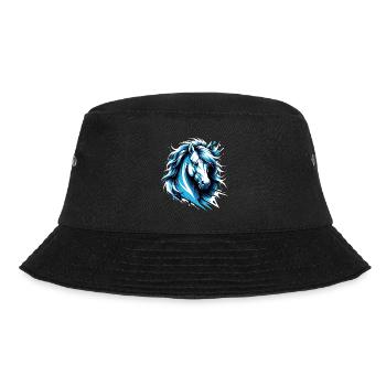 Dallas Pferd. Texas - Bucket Hat - Schwarz - Vorne - Lela (165cm)
