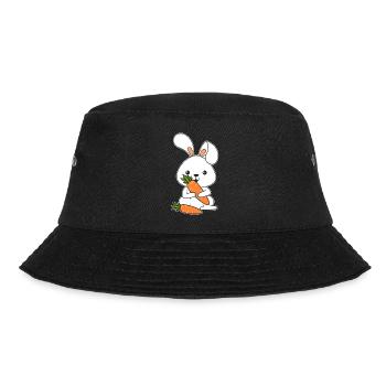 Lapin Légume Carotte Cadeau de lapin de Pâques - Bob - noir - Devant - Lela (165cm)