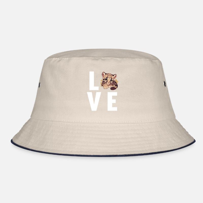 Clouded Leopard Nebelparder Bucket Hat