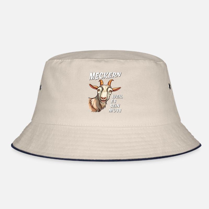 GOAT BLEATING BECAUSE IT HAS TO BE Bucket Hat