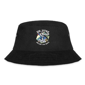 Jiu Jitsu Queen Ruling The Mats - Bucket Hat - black - Front - Lela (165cm)