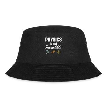 Physics is simply incredible. Chemistry - Bucket Hat - black - Front - Lela (165cm)
