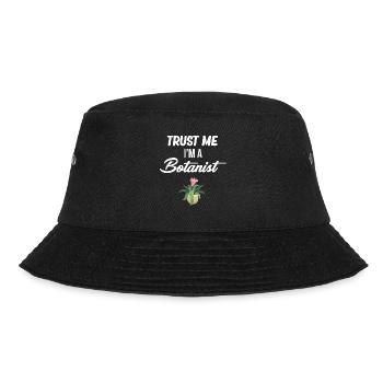 Vertrauen Sie Mir, Ich Bin Ein Botaniker, Ein - Bucket Hat - Schwarz - Vorne - Lela (165cm)