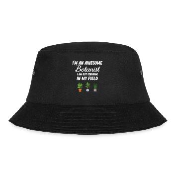 Ich Bin Ein Großartiger Botaniker. Ich Bin Auf - Bucket Hat - Schwarz - Vorne - Lela (165cm)