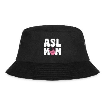 ASL Maman Drôle Sourde et Malentendante ASL - Bob - noir - Devant - Lela (165cm)