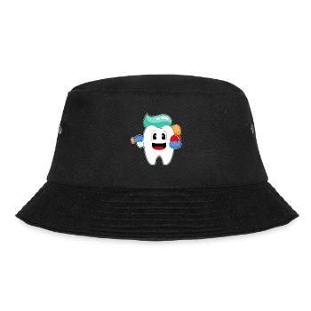 Zahn Cricket Cricketschläger - Bucket Hat - Schwarz - Vorne - Lela (165cm)