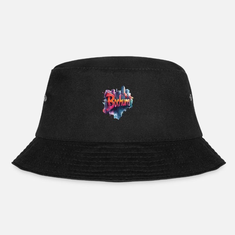 Bochum - Bucket Hat - Schwarz