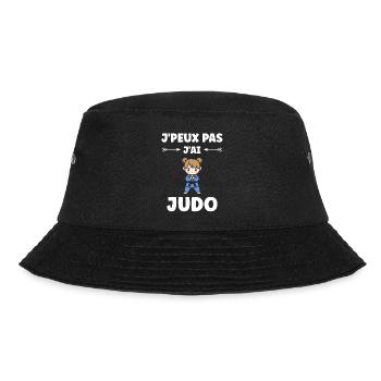 Judo - Bucket Hat - Schwarz - Vorne - Lela (165cm)