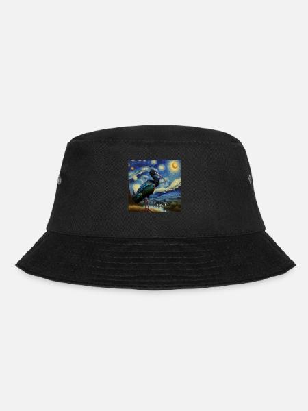 Waldrapp Starry Night - Bucket Hat - Schwarz