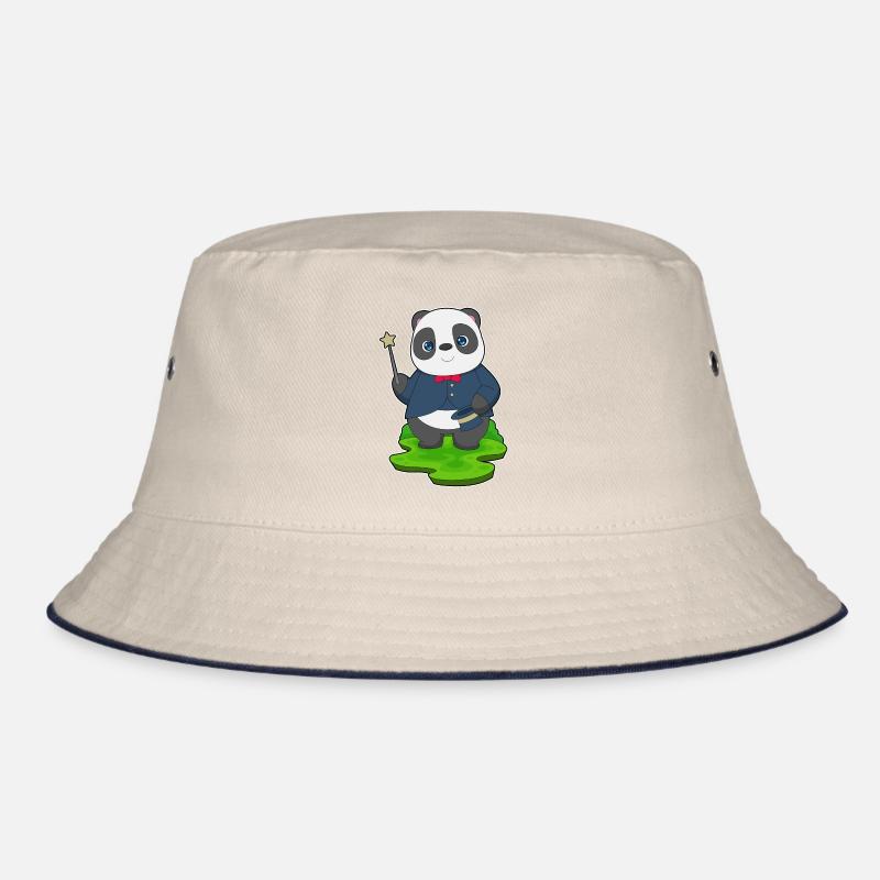 Panda Wizard Wand Bucket Hat