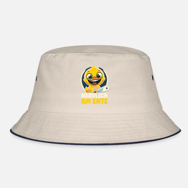 Stress Gestresst Nerven Arbeit Geschenk Spruch Bucket Hat