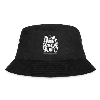Ghost Bait Halloween Parapsychology Paranormal - Bucket Hat - black - Front - Lela (165cm)