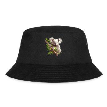 Koalas Koala - Bucket Hat - black - Front - Lela (165cm)