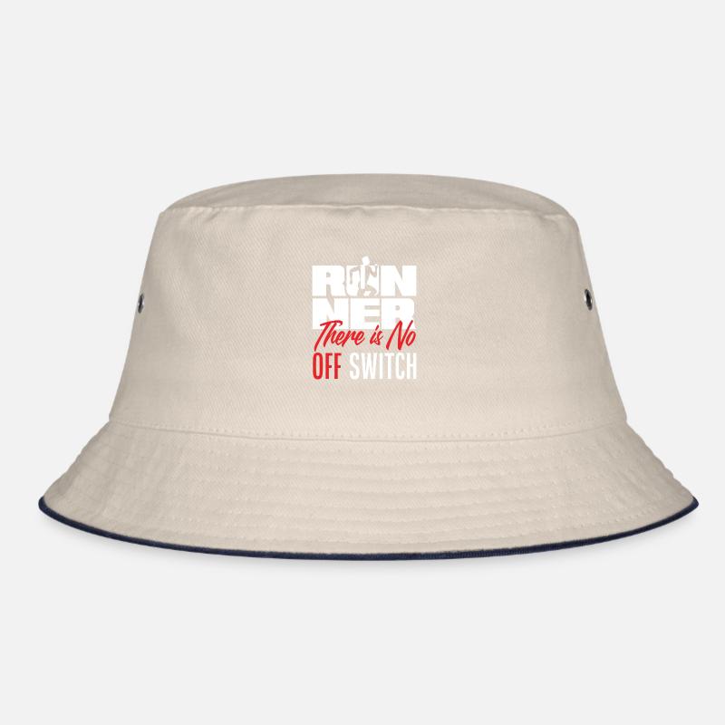 Runner There is no off switch Bucket Hat