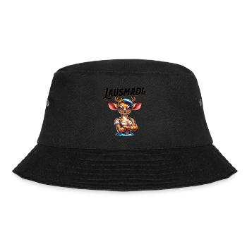 Tracht Damen Outfit Dirndl Ersatz Lausmadl - Bucket Hat - black - Front - Lela (165cm)