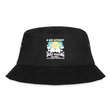 Soap Making Soap Maker - Bucket Hat - black - Front - Lela (165cm)