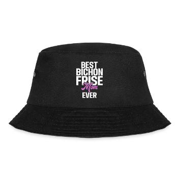 Bichon Frise Gifts - Bucket Hat - black - Front - Lela (165cm)