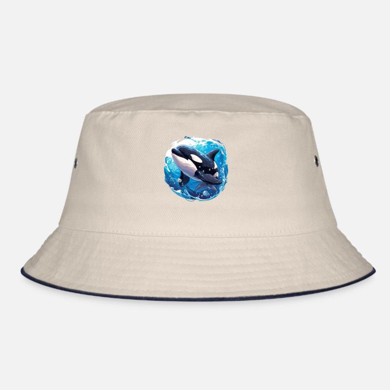 Orcas Orca Bucket Hat